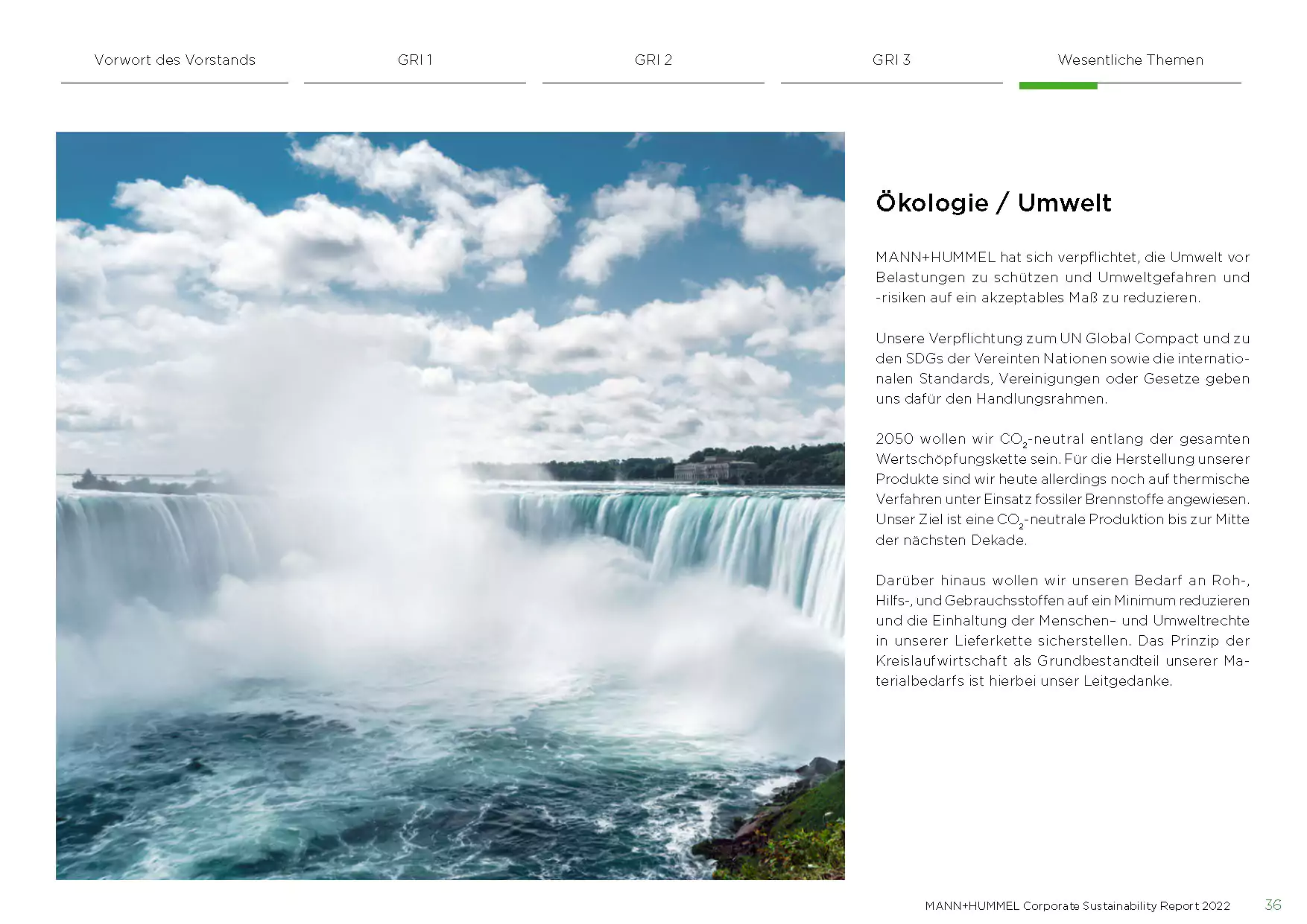 MANN+HUMMEL CSR Report 2022 – Ecology chapter