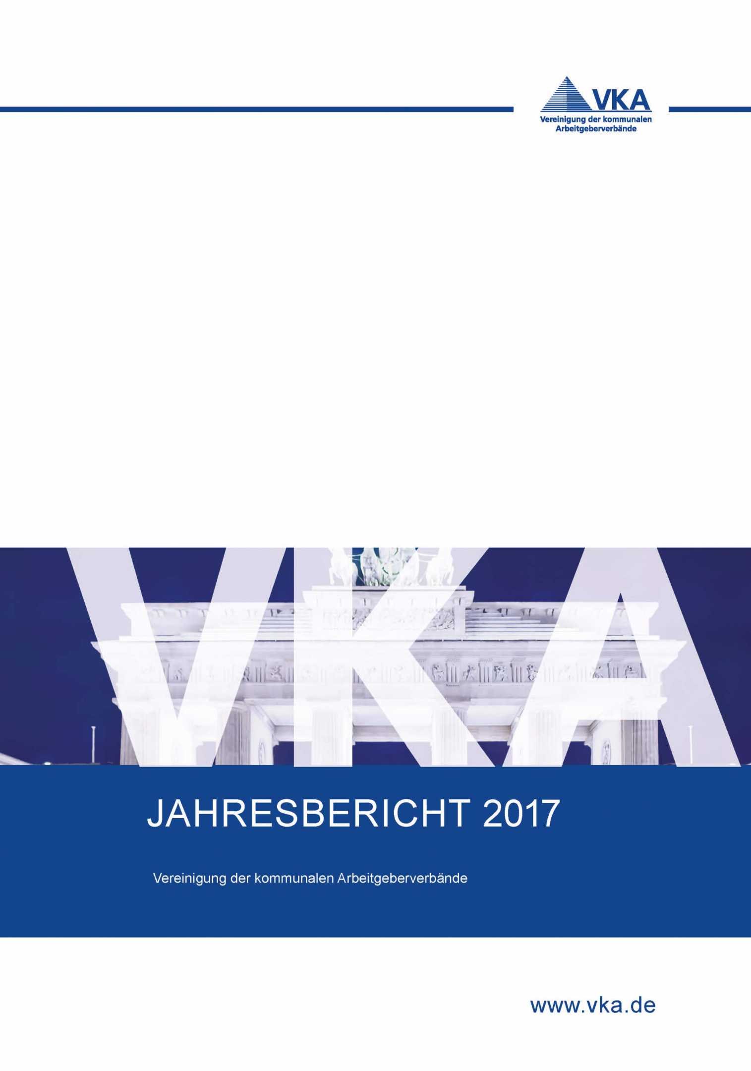 Design Jahresbericht VKA 2017